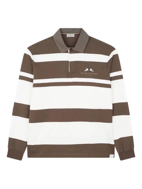 rugby-stripe polo shirt by PAUL&SHARK