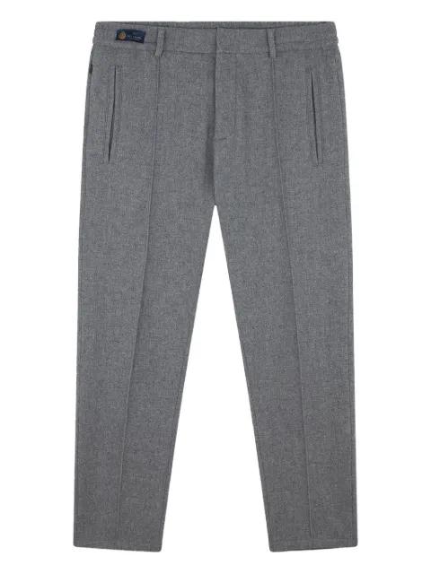seam-detail trousers by PAUL&SHARK