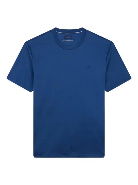 shark fin embroidery jersey T-shirt by PAUL&SHARK