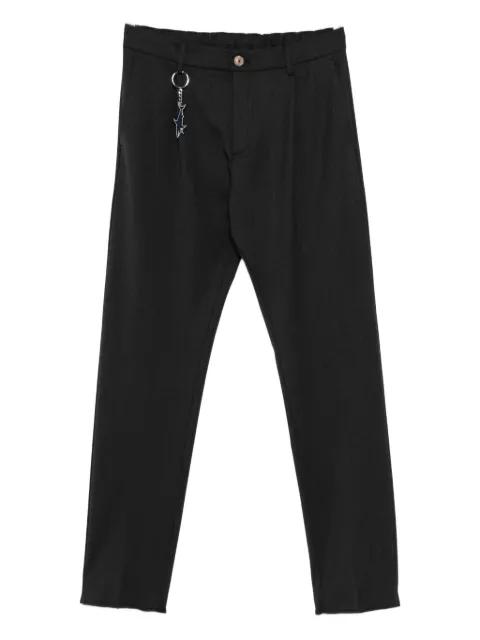 shark-keychain pleated trousers by PAUL&SHARK