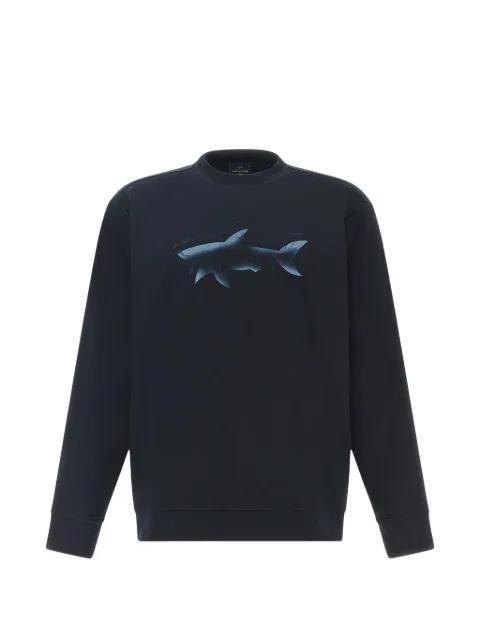 shark print sweatshirt by PAUL&SHARK