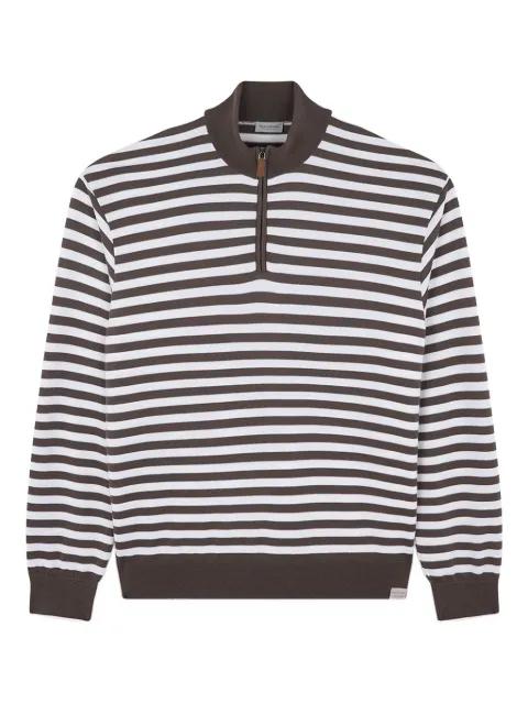 stripe-pattern sweatshirt by PAUL&SHARK