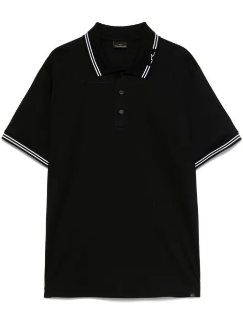stripe-trim polo shirt by PAUL&SHARK
