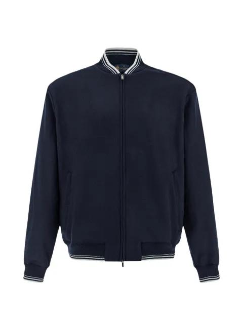 striped bomber jacket by PAUL&SHARK
