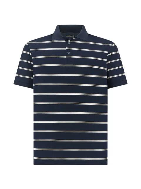 striped cotton polo shirt by PAUL&SHARK
