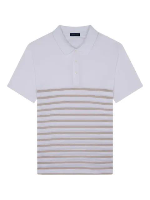 striped knitted polo shirt by PAUL&SHARK