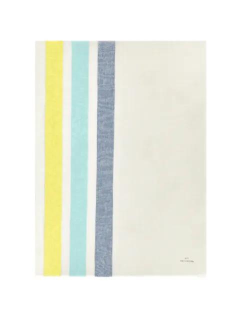 striped-pattern logo-detail scarf by PAUL&SHARK