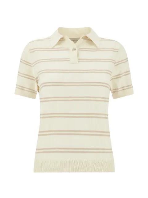 striped short-sleeve polo shirt by PAUL&SHARK