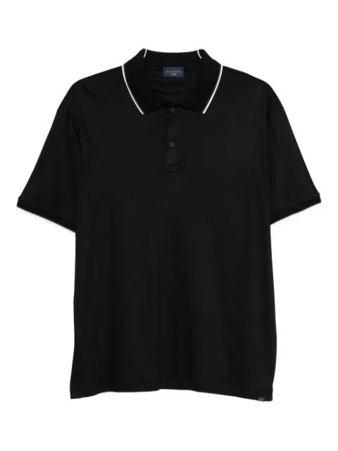 tipped-collar polo shirt by PAUL&SHARK