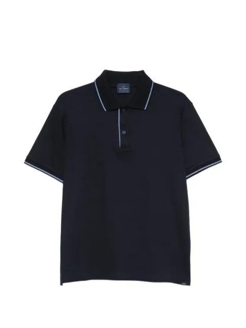 tipping-detail polo shirt by PAUL&SHARK