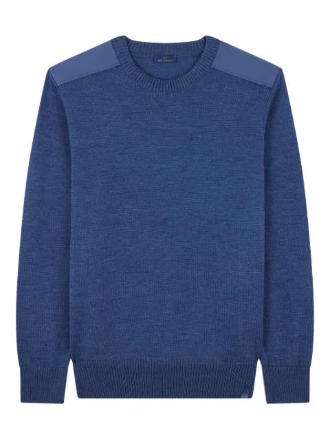 typhoon detail crewneck sweater by PAUL&SHARK