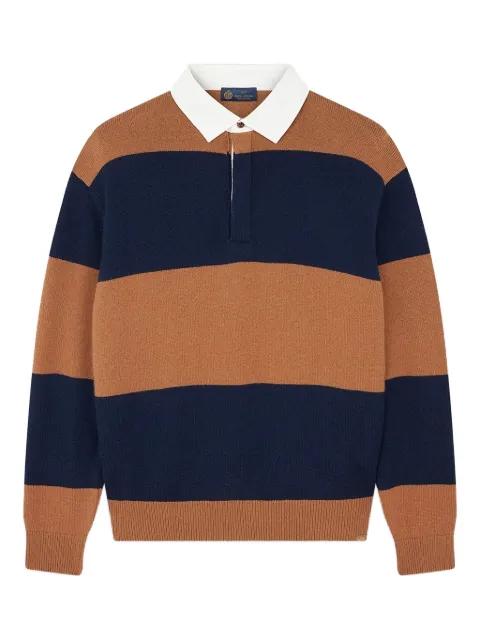 wool blend polo shirt by PAUL&SHARK