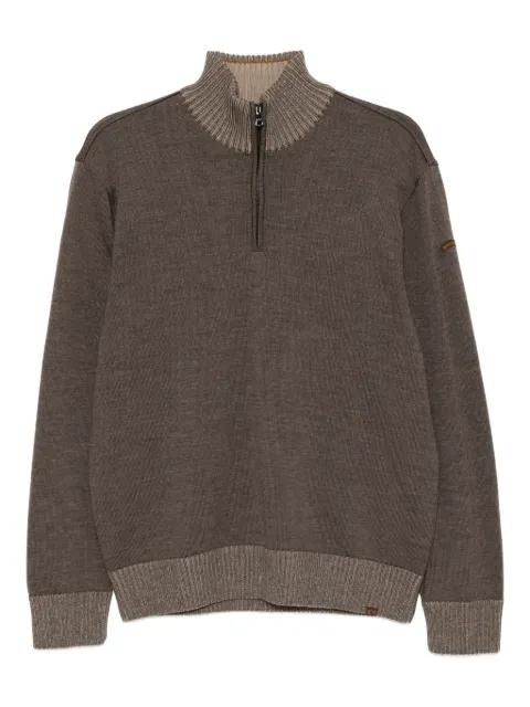 wool half-zip jumper by PAUL&SHARK