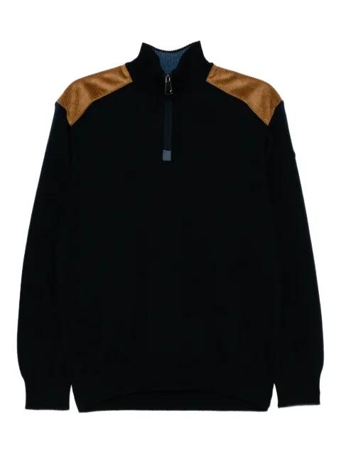 wool half-zip jumper by PAUL&SHARK