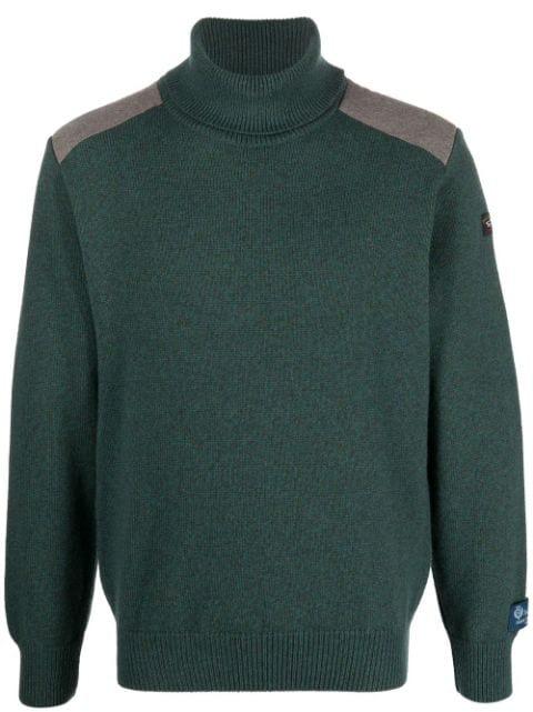 wool roll neck jumper by PAUL&SHARK
