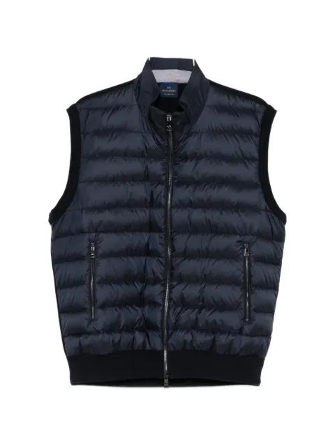 zip quilted gilet by PAUL&SHARK