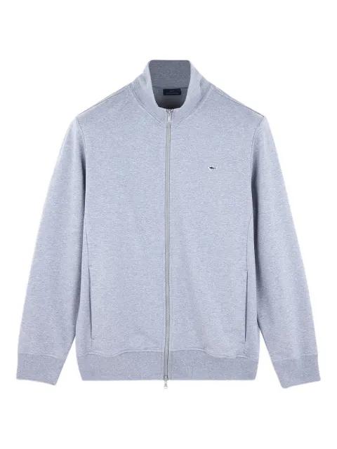 zip-up fleece sweatshirt by PAUL&SHARK
