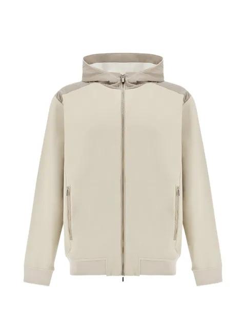 zip-up hoodied jacket by PAUL&SHARK