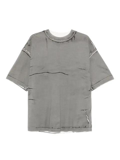 Costa distressed T-shirt by PAURA