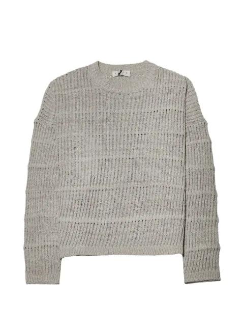 Efesto open-knit sweatshirt by PAURA
