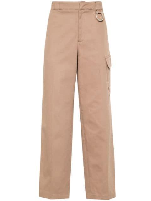 Jonis straight-leg cotton trousers by PAURA