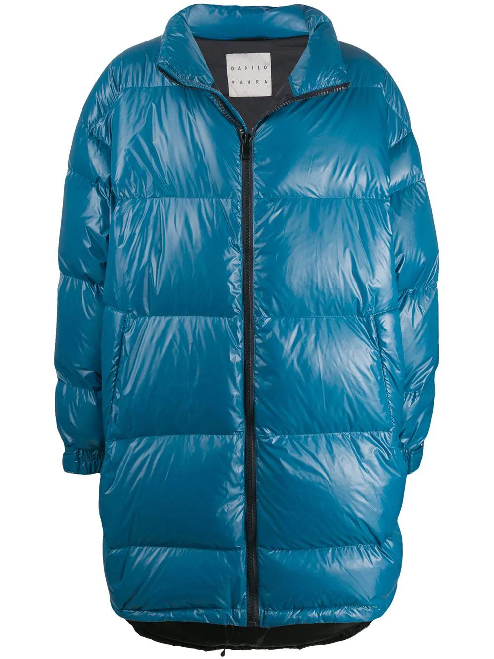 oversized quilted coat by PAURA