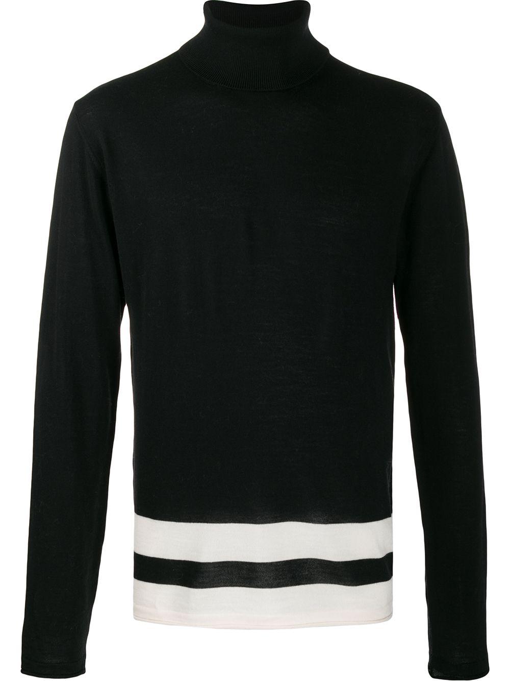 stripe detail jumper by PAURA