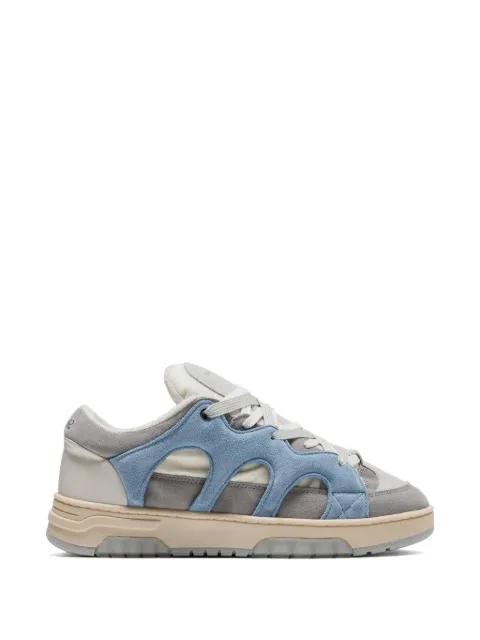 suede-panelled sneakers by PAURA