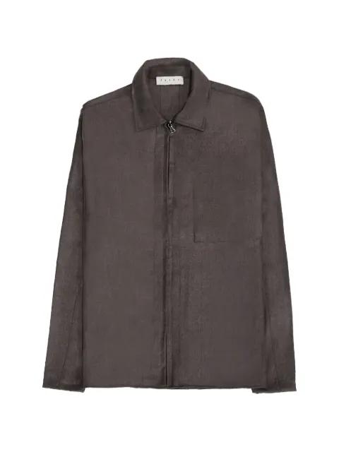 zip shirt jacket by PAURA