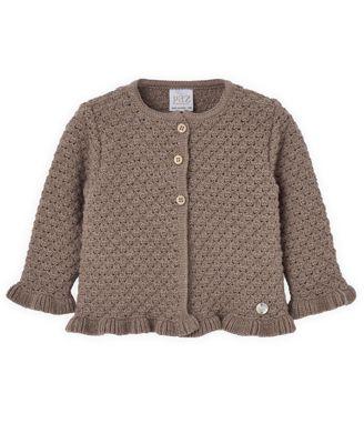 Girls' Pompon Cardigan - Baby by PAZ RODRIGUEZ