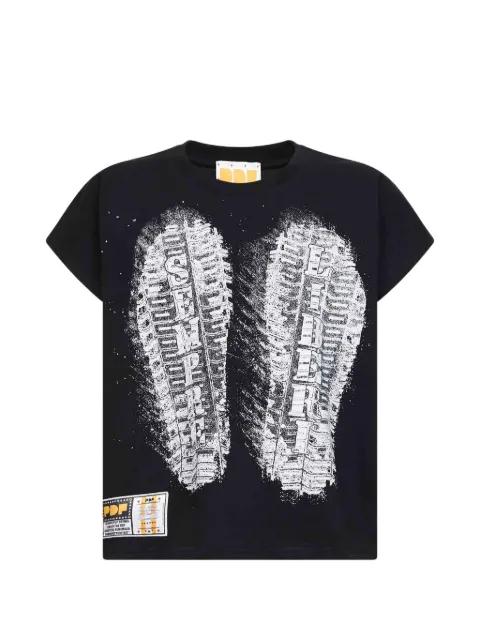 Barti Sempre Liberi graphic T-shirt by PDF