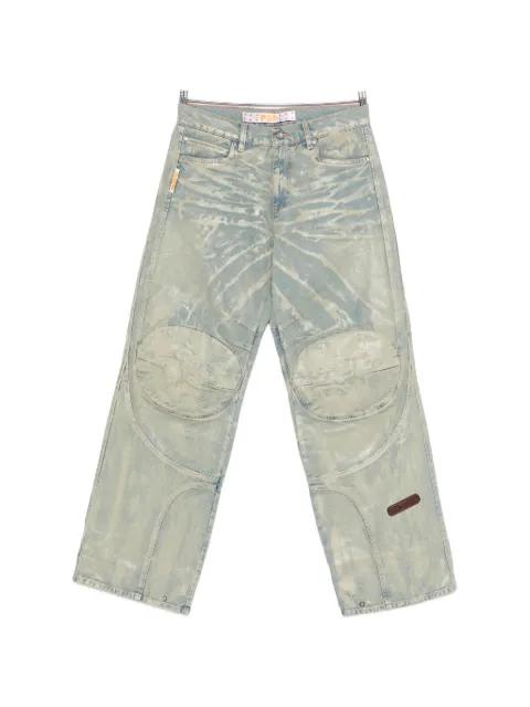 Biker Mice panelled jeans by PDF