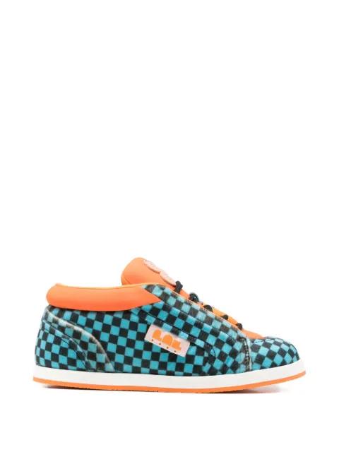 SK8 chequered sneakers by PDF