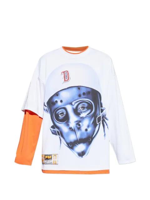 graphic-print crew-neck T-shirt by PDF