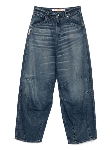 panelled five-pocket jeans by PDF