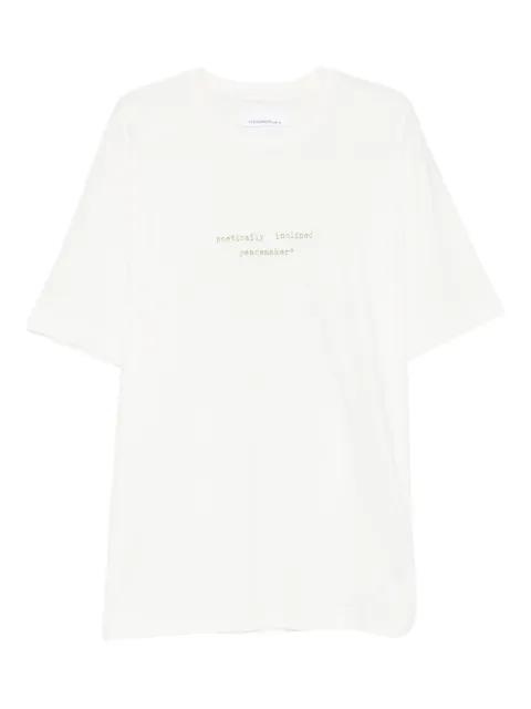 crew-neck crew-neck T-shirt by PEACEMAKER OAMC