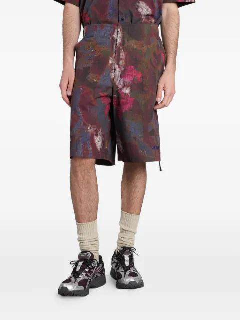 logo-embroidery shorts by PEACEMAKER OAMC