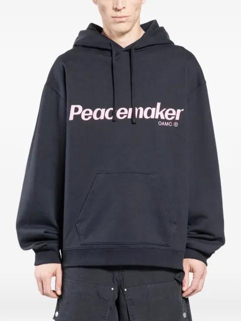 logo-print hoodie by PEACEMAKER OAMC