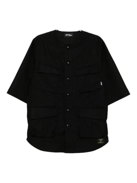 short-sleeves cotton shirt by PEACE&AFTER