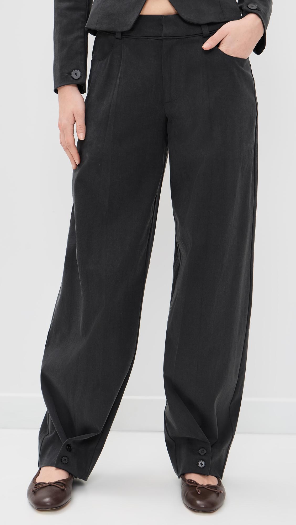 Bardot Tailored Pleat Trousers by PEACHY DEN