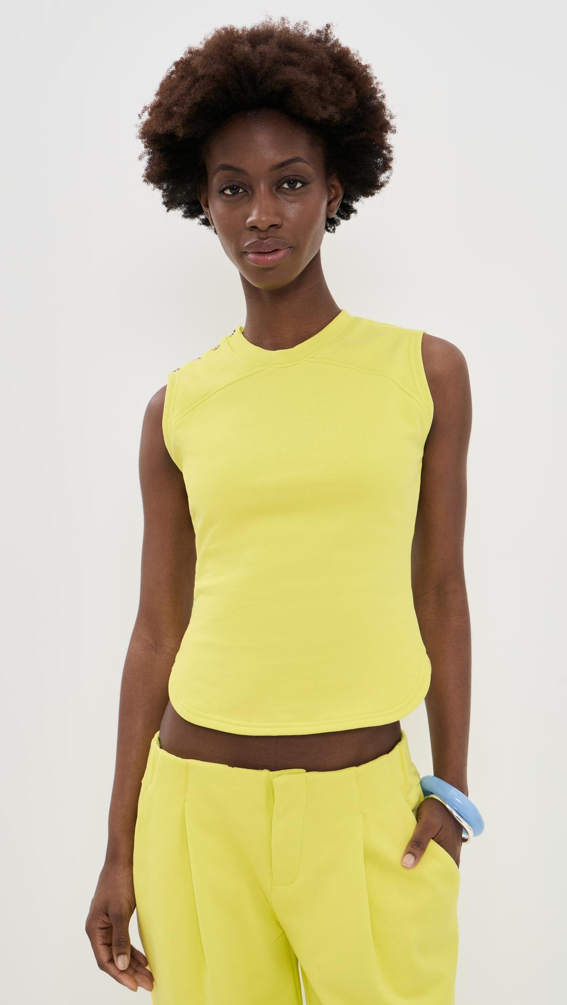 Trixie Sweat Vest Top by PEACHY DEN