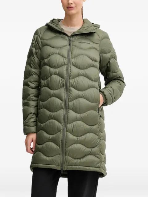 Helium hoodied quilted parka by PEAK PERFORMANCE