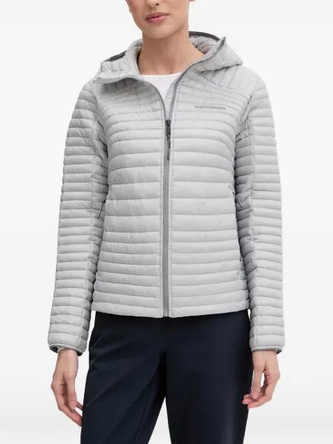Monolight quilted hoodied jacket by PEAK PERFORMANCE