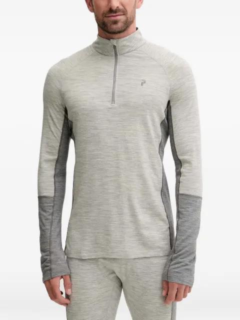 half-zip long-sleeve top by PEAK PERFORMANCE