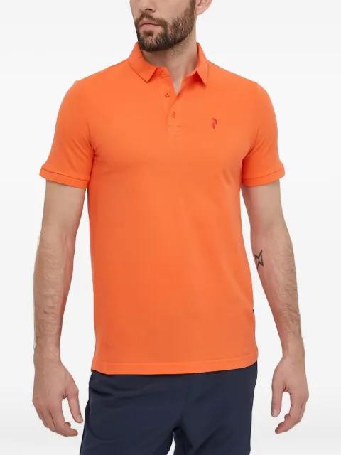 logo-embroidered polo shirt by PEAK PERFORMANCE