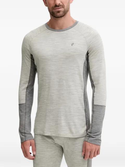panelled long-sleeve base layer by PEAK PERFORMANCE