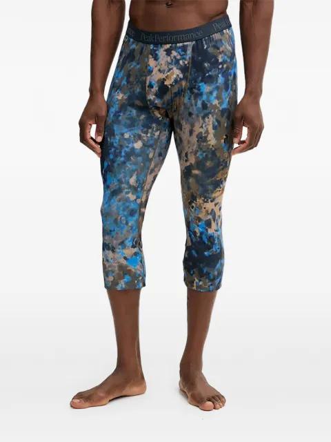 printed cropped baselayer leggings by PEAK PERFORMANCE