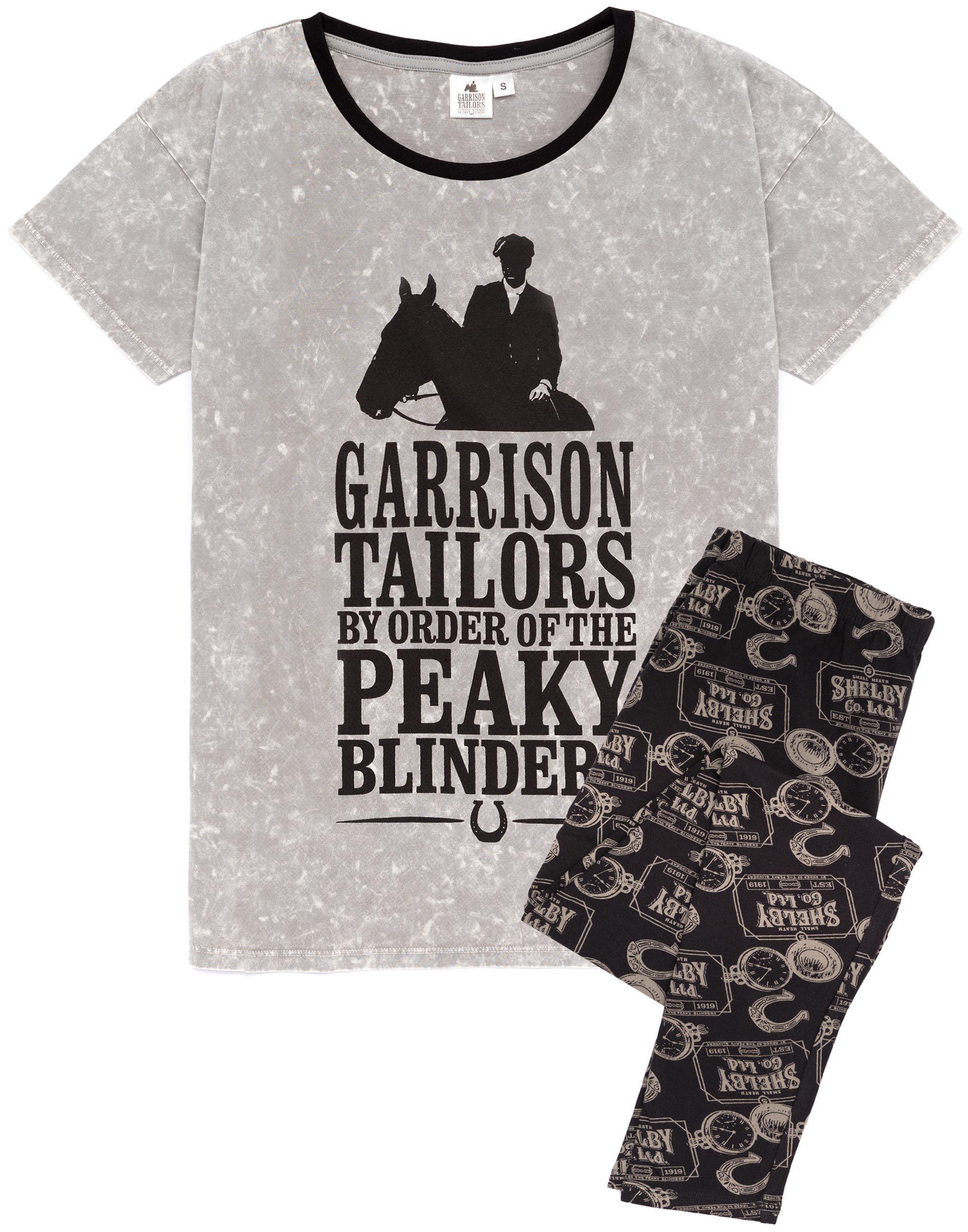Short Sleeve Long Leg Pyjama Set by PEAKY BLINDERS