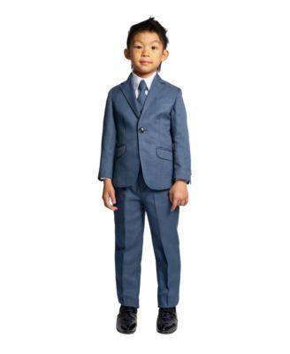 Big Boys Osiris 5-Piece Slim Fit Stretch Suit Set by PEANUT BUTTER COLLECTION