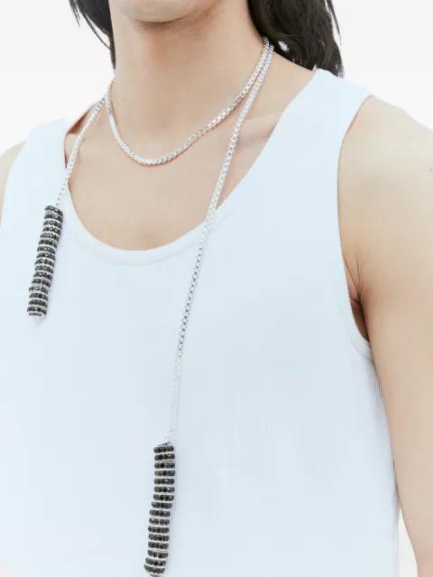 Dracula beaded necklace by PEARL OCTOPUSS. Y